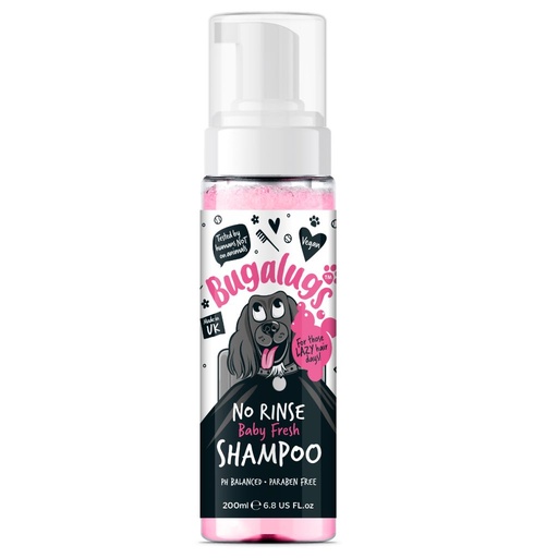 Bugalugs Dog - No Rinse Shampoo